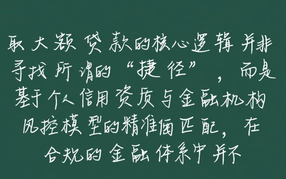 2026容易下款的怎么申请