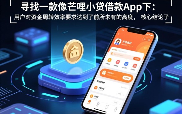 像芒哩小贷借款app下载一样方便的贷款软件有哪些