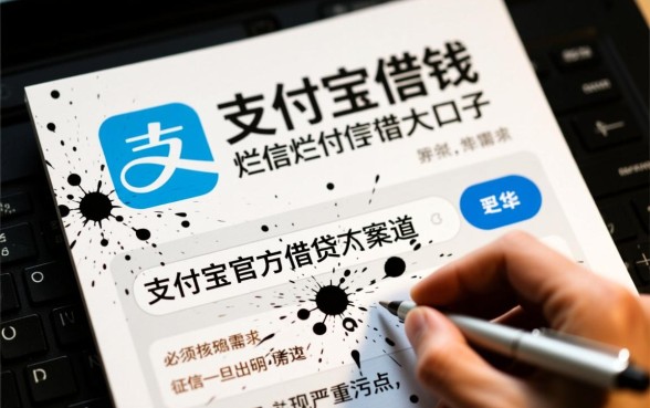 征信黑了怎么借钱,支付宝有借钱大口子吗? 支付宝有借钱大口子吗