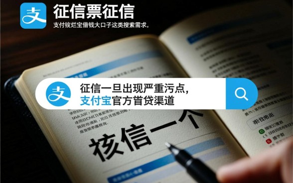 征信黑了怎么借钱,支付宝有借钱大口子吗? 支付宝有借钱大口子吗