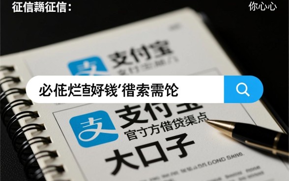 征信黑了怎么借钱,支付宝有借钱大口子吗? 支付宝有借钱大口子吗