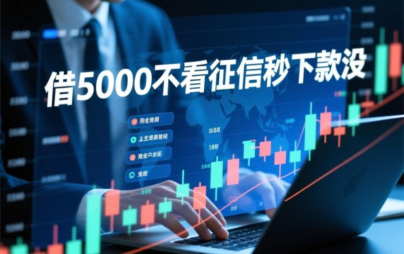 借5000不看征信秒下款是真的吗