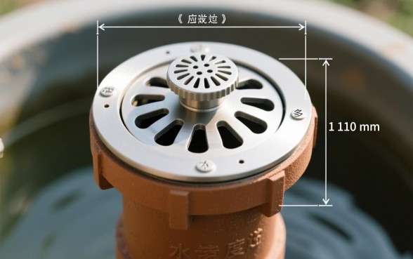 下水管顶端的通气孔留多大的口子好看呢