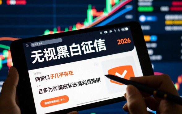 2026无视黑白征信的网贷口子有哪些,2026年最新好下款口子有哪些 2026无视黑白征信的网贷口子有哪些