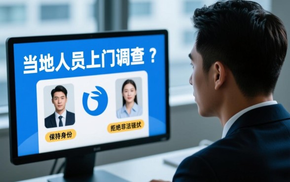 花呗借呗逾期当地人员找我调查怎么办