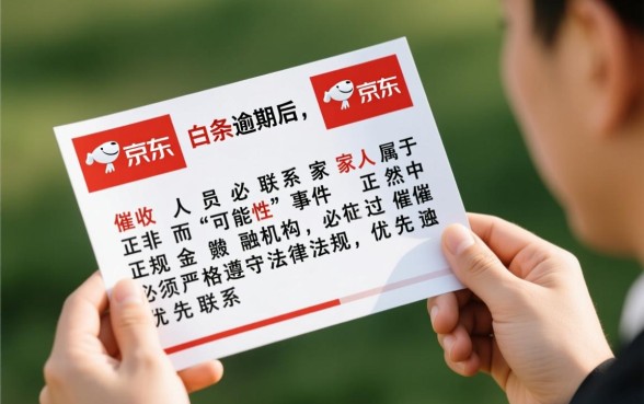 白条逾期催缴函会留家人电联吗