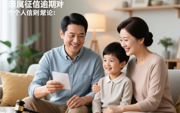 直系亲属征信逾期会影响家人吗