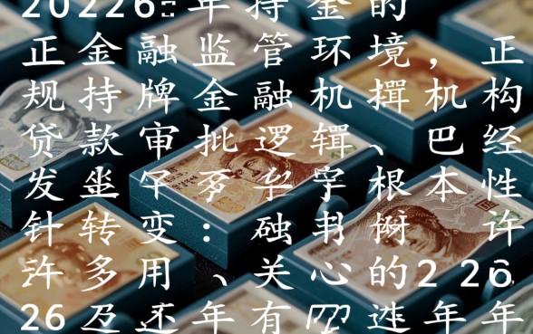 2026年还有不查征信的贷款渠道吗