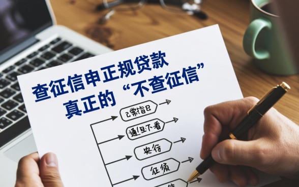 不查征信的正规贷款申请流程是怎样的