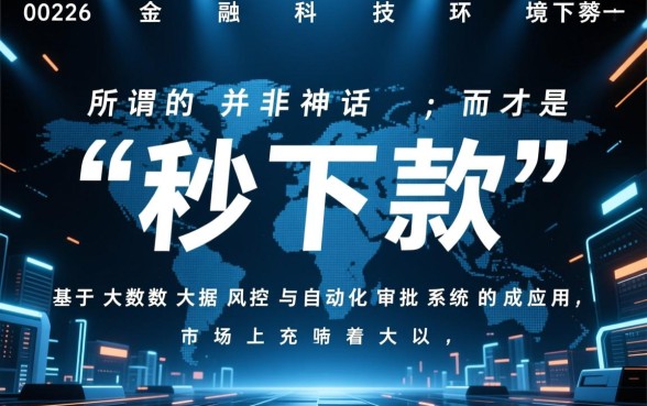 2026年如何辨别真正的秒下款口子