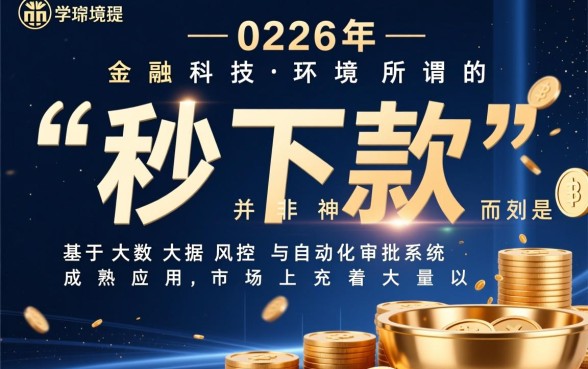 2026年如何辨别真正的秒下款口子