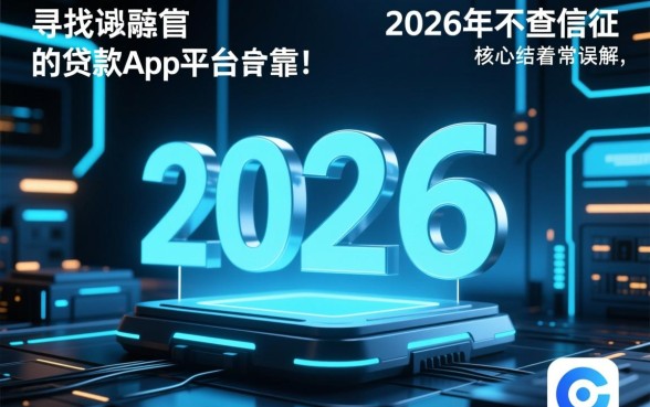 2026年不查征信的贷款app平台有哪些