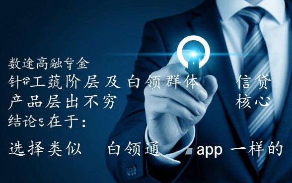 类似白领通app的借款软件有哪些