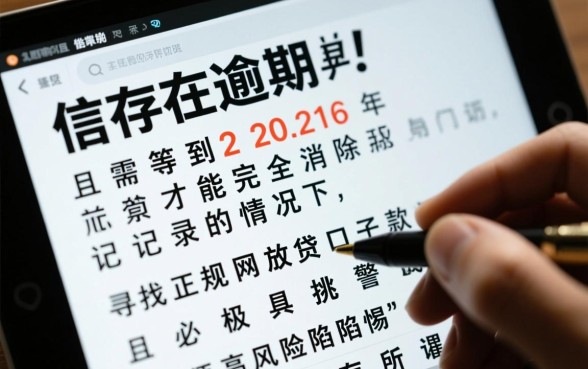 征信有逾期2026网贷能放款吗