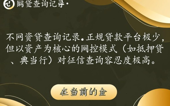 有什么贷款是不看网贷查询记录的平台