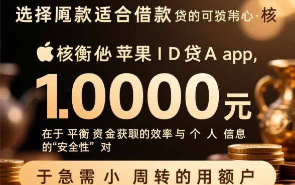 适合借钱1000的苹果ID贷app有哪些