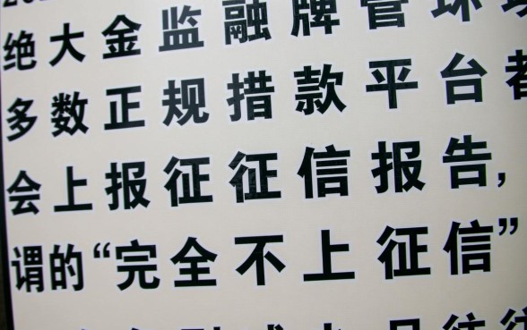 哪些借款平台不上征信报告2026年