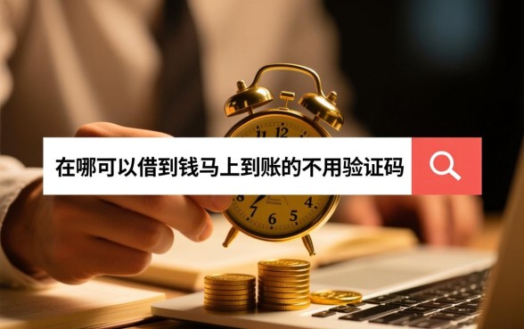 在哪可以借到钱马上到账的不用验证码