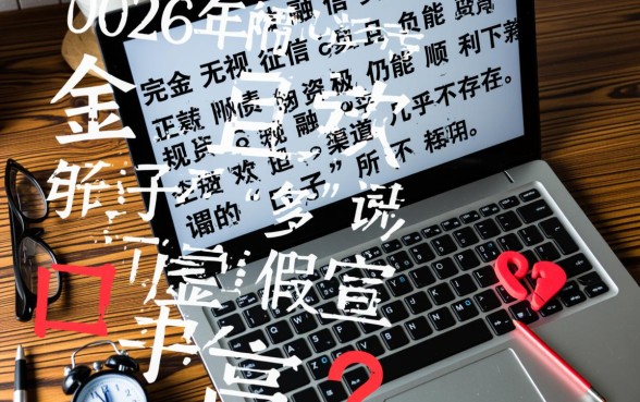 2026不看征信负债高能下款的口子