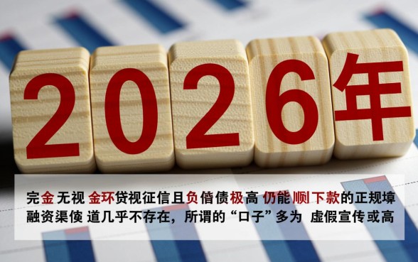 2026不看征信负债高能下款的口子