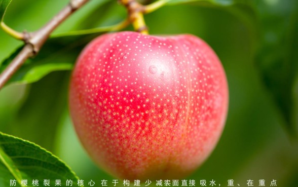 怎样预防下雨樱桃裂口子的方法是什么