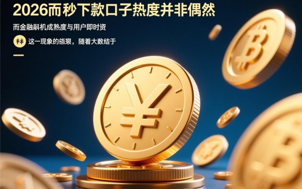 为何2026年秒下款的口子备受关注