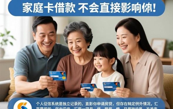 家人有信用卡借款是否影响我办房贷