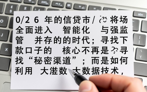 2026年最新下款口子有哪些