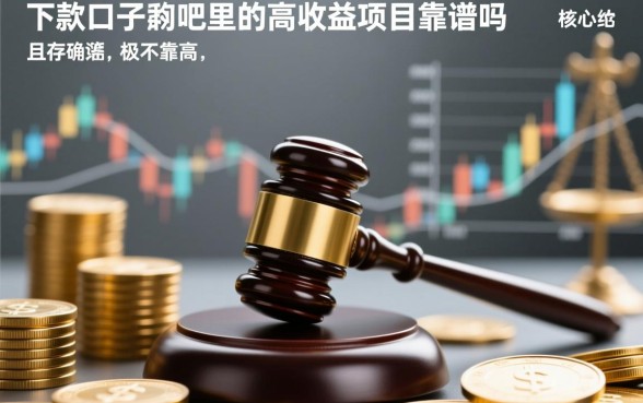 下款口子贴吧里的高收益项目靠谱吗