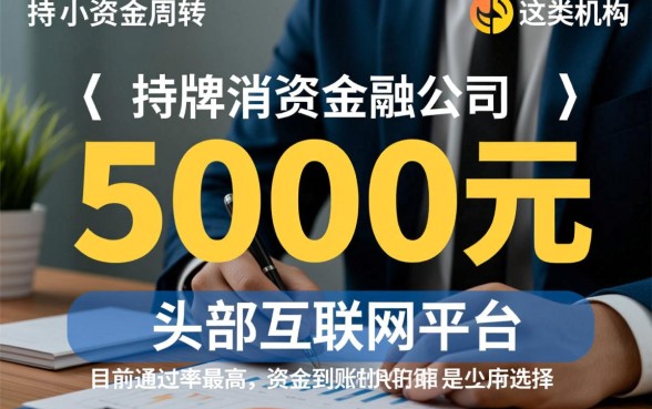 5000元贷款哪个平台好通过率高