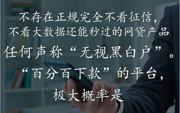 哪些网贷不看征信大数据秒过