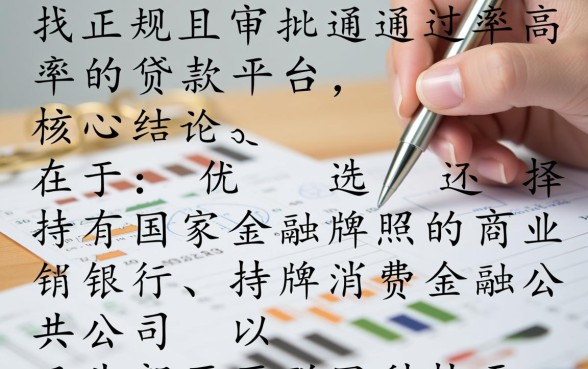 什么贷款平台正规放款容易通过审批