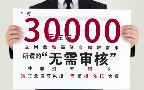 无需审核小额贷款3000元的平台