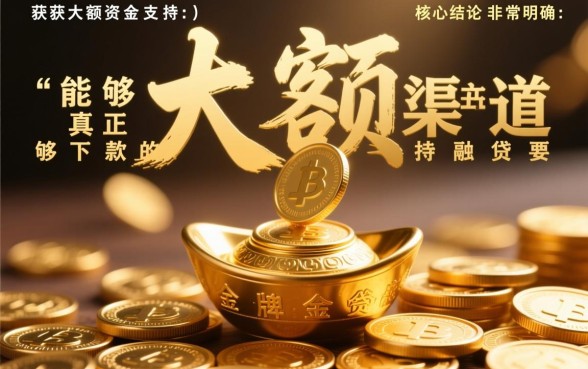 线上有什么大额贷款口子可以下款