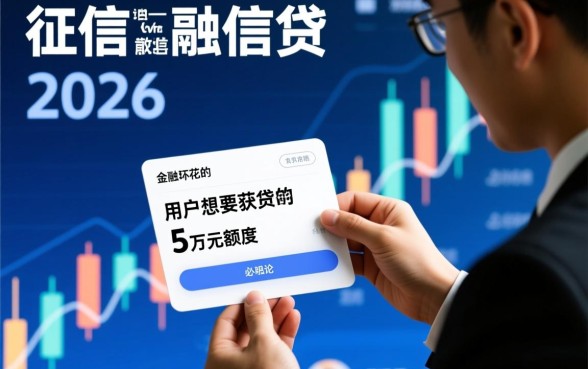 2026征信花能下款5万的口子,怎么申请容易通过? 2026征信花能下款5万的口子