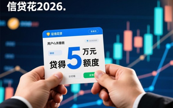 2026征信花能下款5万的口子,怎么申请容易通过? 2026征信花能下款5万的口子