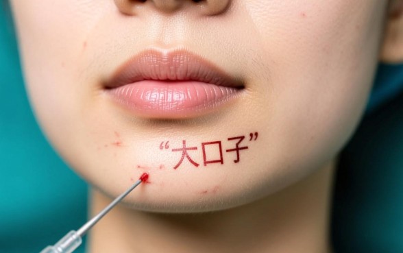 下巴卡出这么大的口子用去医院吗 下巴卡出这么大的口子用去医院吗