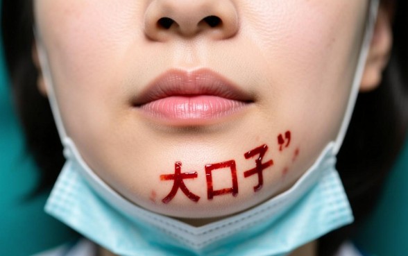 下巴卡出这么大的口子用去医院吗 下巴卡出这么大的口子用去医院吗