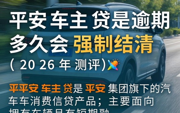 平安车主贷逾期多久会强制结清