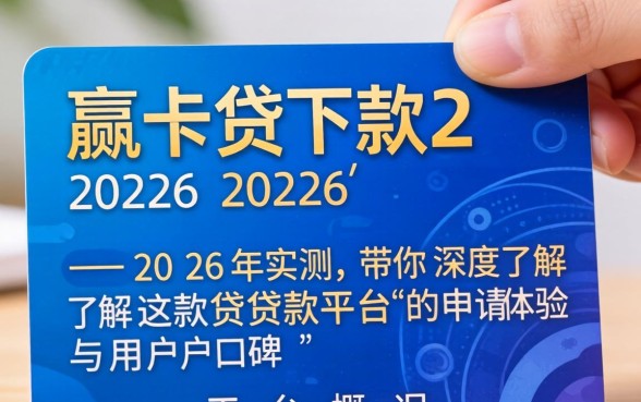 小赢卡贷下款20262026
