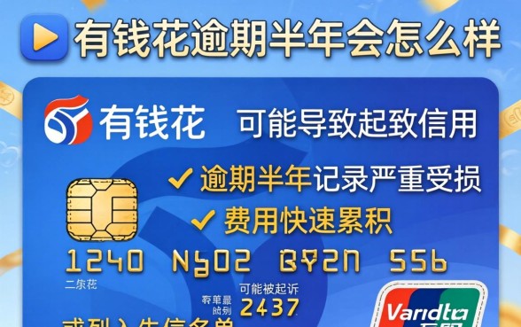 信用卡有钱花逾期半年会怎么样 信用卡有钱花逾期半年会怎么样