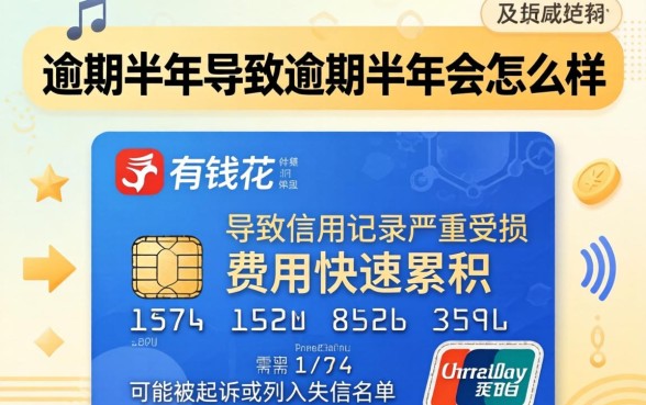 信用卡有钱花逾期半年会怎么样 信用卡有钱花逾期半年会怎么样