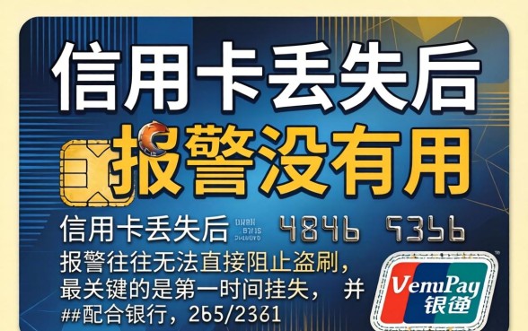 为什么信用卡丢失后报警没有用