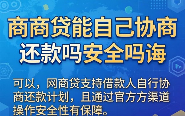 网商贷能自己协商还款吗安全吗