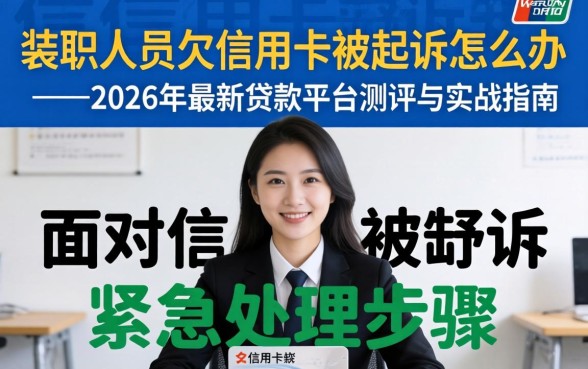 公职人员欠信用卡被起诉怎么办 公职人员欠信用卡被起诉怎么办