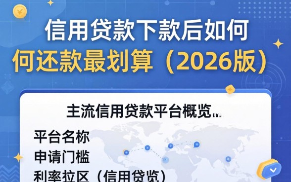 信用贷款下款后如何还款最划算