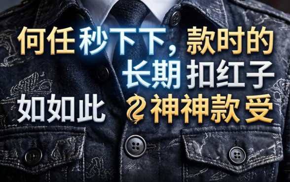 为何秒下款的长期扣子如此神秘 为何秒下款的长期扣子如此神秘