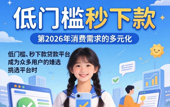 如何才能轻松实现低门槛秒下款