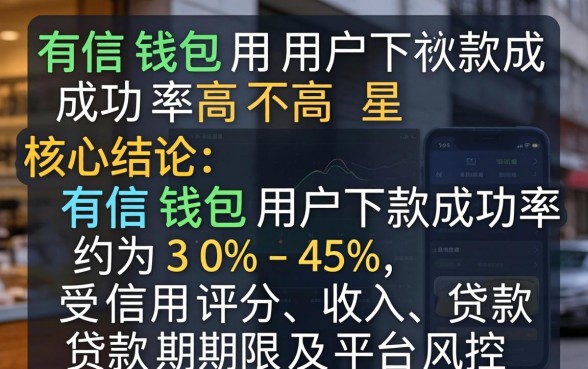 有信钱包用户下款成功率高不高 有信钱包用户下款成功率高不高