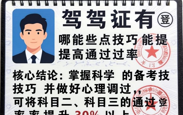 考驾照有哪些技巧能提高通过率